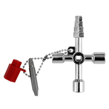 批发 宝塔款电控柜内三角十字钥匙扳手 电梯 水表阀门方孔钥匙