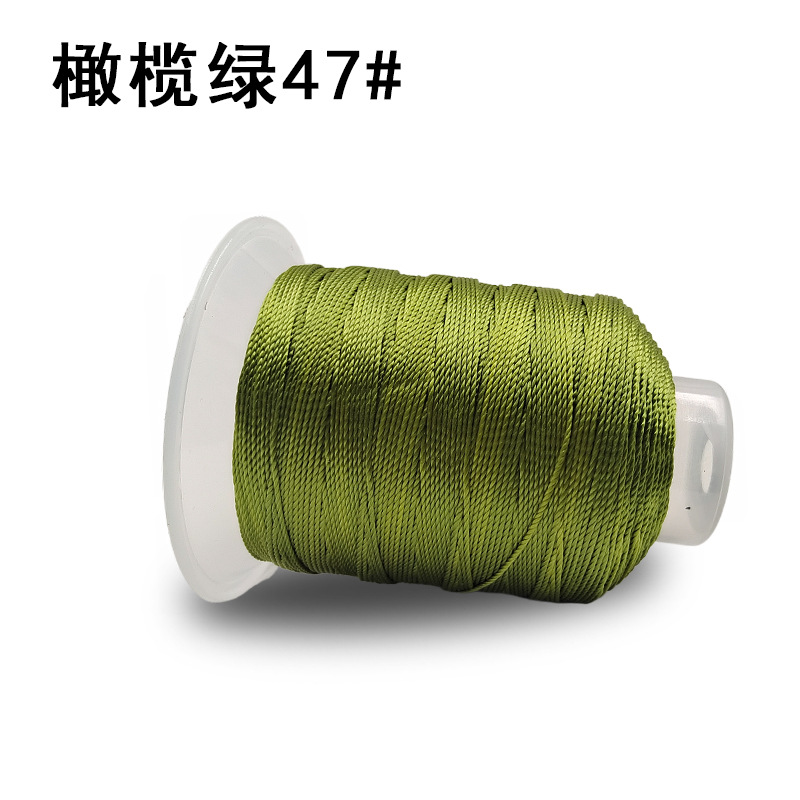 올리브 그린 3 가닥 47 #