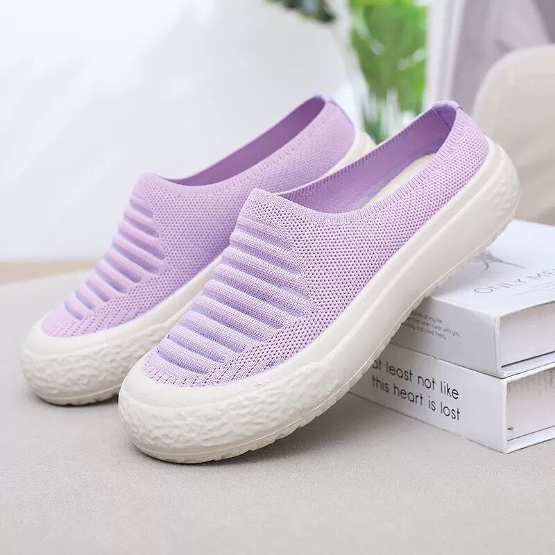 Summer breathable slide, slippers platform for leisure, fashionable universal shoes for mother
