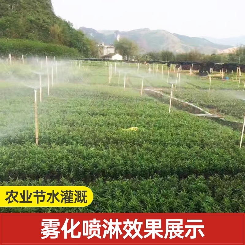 Sistema de riego por aspersión automático, jardín verde, césped, riego por aspersión, enfriamiento del techo, riego por aspersión de 360 grados, boquilla de 4 puntos