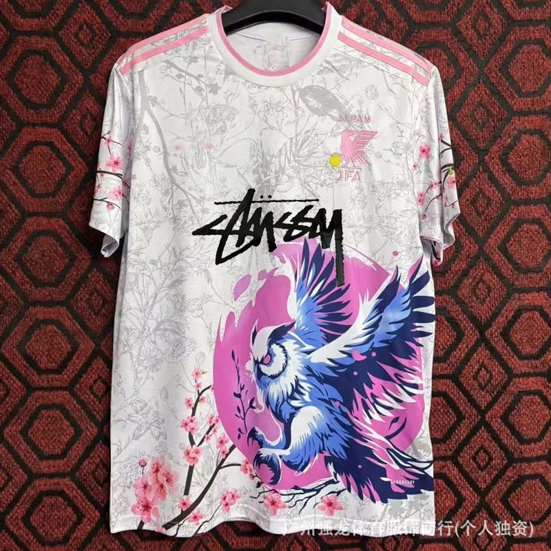 Stussy斯图西球衣弗拉门戈国米意大利纪念版葡萄牙日本短袖足球服|undefined