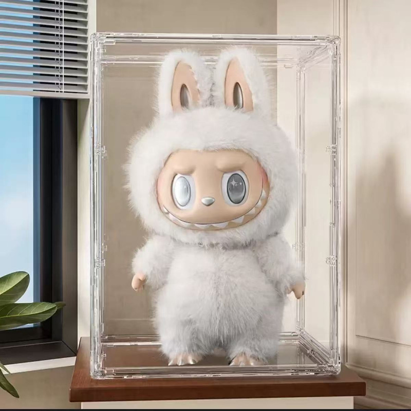 ブラインドボックス収納ディスプレイボックスバブルマートアクリルボックスモデルフィギュアボックスビルディングブロック人形透明ボックスキャビネット壁|undefined