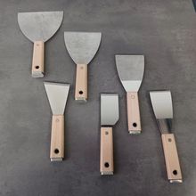 新款精品加厚木柄不锈钢油灰刀刮灰刀清洁铲刀抹灰刀铲墙刀腻子刀