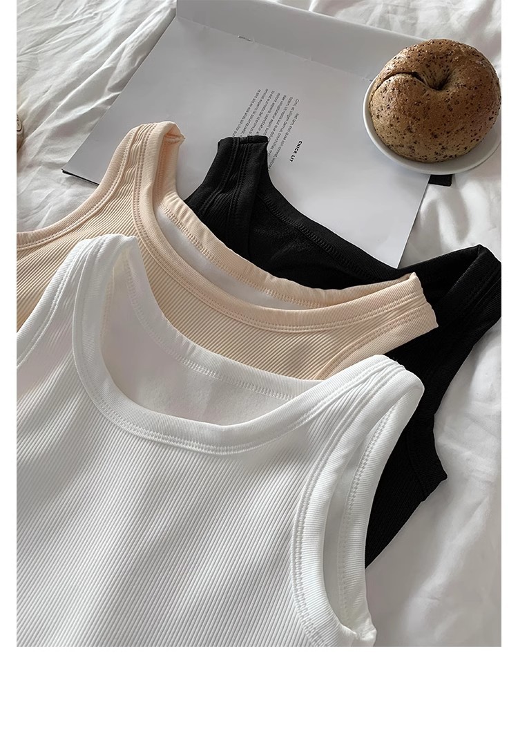 Super Soft Velvet Wide-shouldered Vest For Women, Warm And Hot Autumn And Winter Inner Layering, Slim Fit Top 12 O1CN01T8Bh8l1gdAJtRtcfg !!2220684684164 0 cib