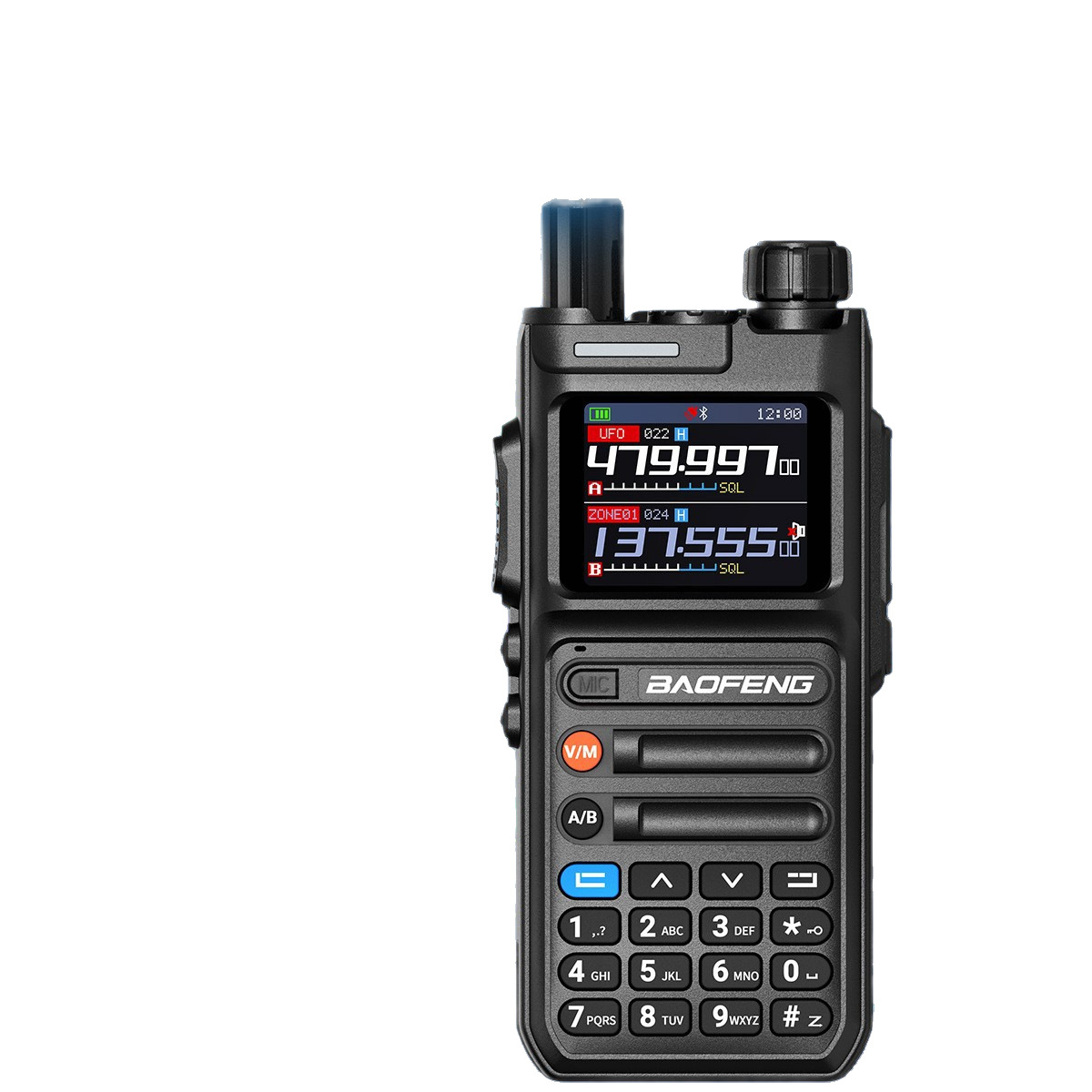 BAOFENGAR26 intercomunicación GPS tipo-C carga de un botón de grabación de frecuencia de audio de control automático de control remoto