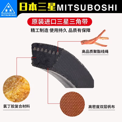 Avtomobil ötürücü kəmərləri triangle belt