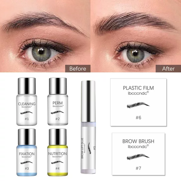 ibcccndc Eyebrow Ironing suit Cross-border Eyebrow Styling Agent Fast Styling Eyebrow Ironing Agent Fixation Agent
