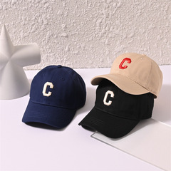 Children's hat spring and autumn unisex duckbill hat for boys and girls sun hat sunscreen trendy Korean style fashionable baby baseball cap