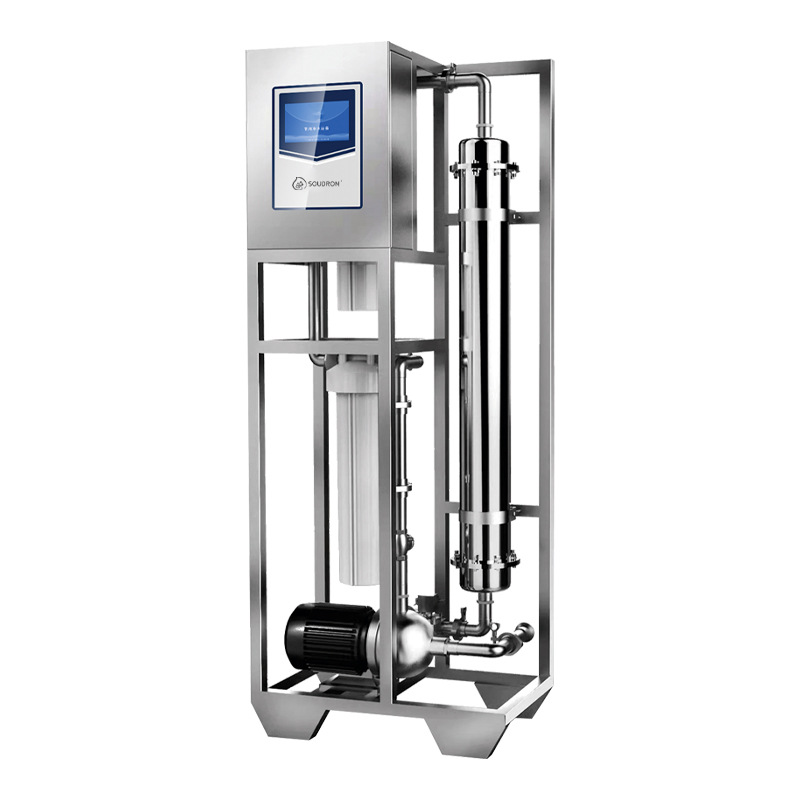 2吨/小时超滤净水设备 大流量小体积 过滤精度10纳米 适用中小餐