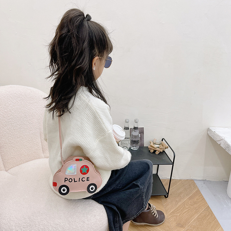 2026 nuevo bolso para niños, mini bolso para bebés, bolso de hombro para hombres y mujeres, estilo de automóvil de dibujos animados