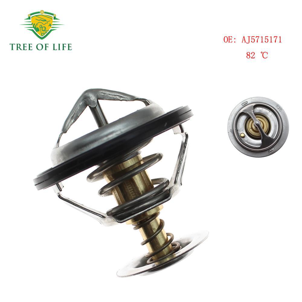 GY0115171, AJ5715171 es aplicable al termostato del motor Mazda 82 °C