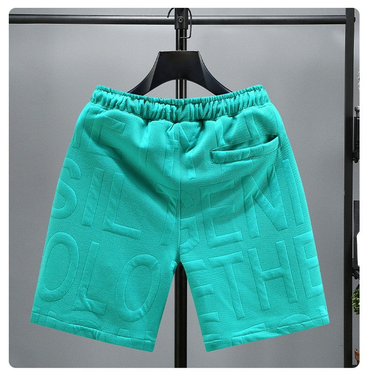 Plus Size Men's Summer Loose Shorts Trendy Five-Point Beach Pants Casual Mid-Length Fashion_viptrois.com