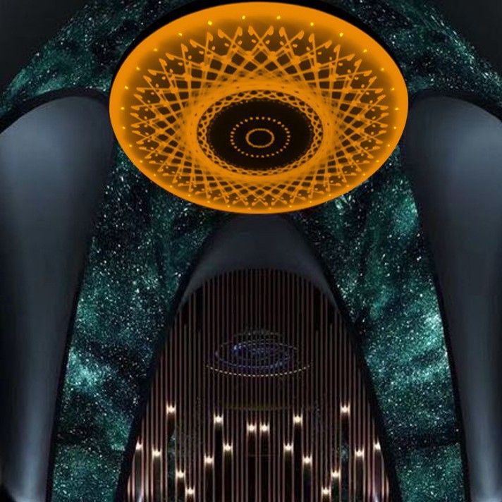 Bar personalizado iluminación de atmósfera W nuevo colorido bar de música creativa barra de barbacoa ktv iluminación decorativa superior