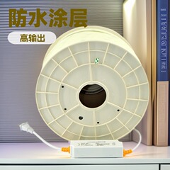 コブライトストリップ 220V 高電圧 LED ライトストリップ 3D 曲面エンジニアリング照明ライトストリップ屋外 IP68 防水 pvc ケーシング