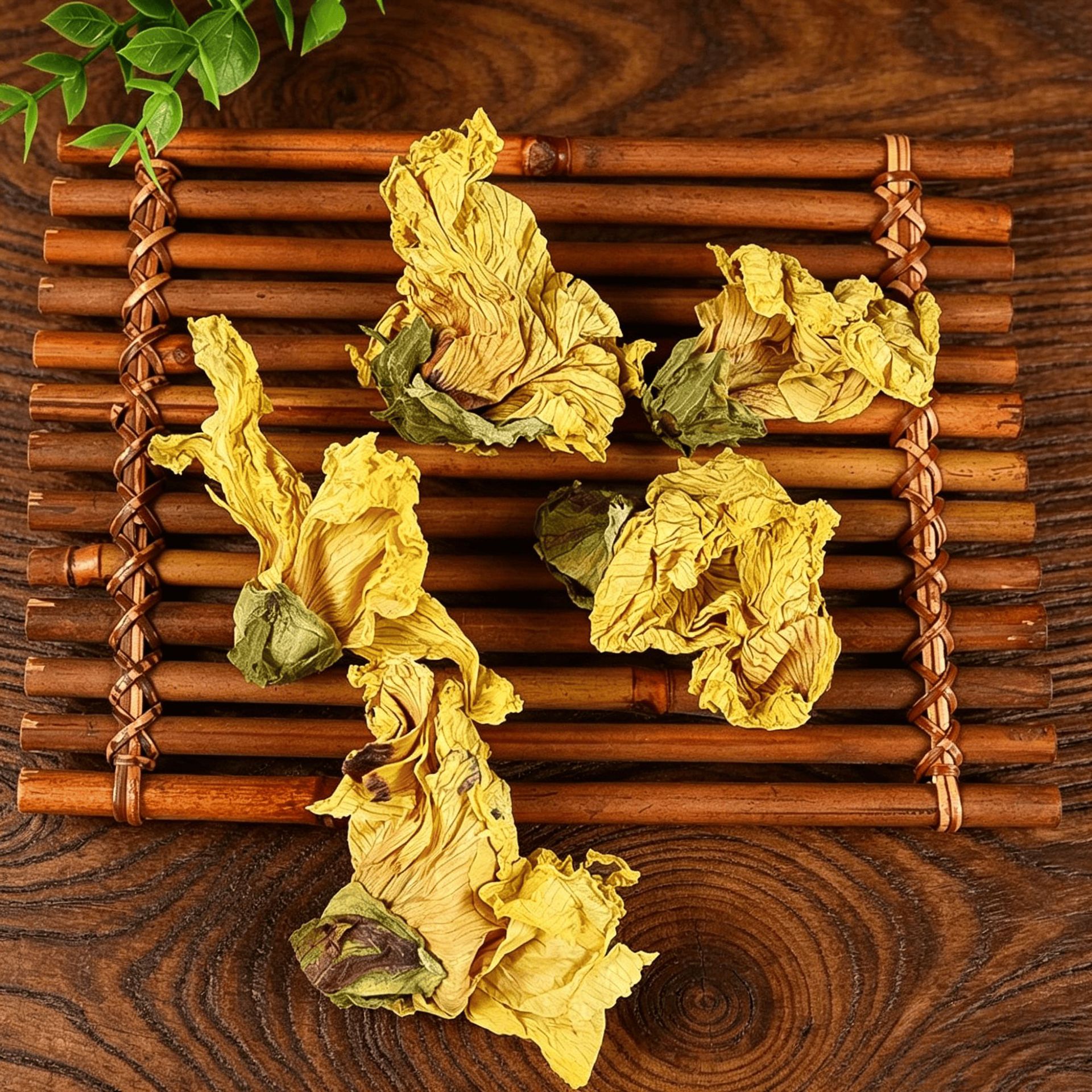Golden Flower Abelmoschus Tea 500g Dried Jin Hua Kui Blossoms for Daily Herbal Infusions preparation