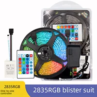 LED-лента 12 В, 16 цветов RGB, варианты 2835/5050, 5 м водостойкая или 10 м водонепроницаемая