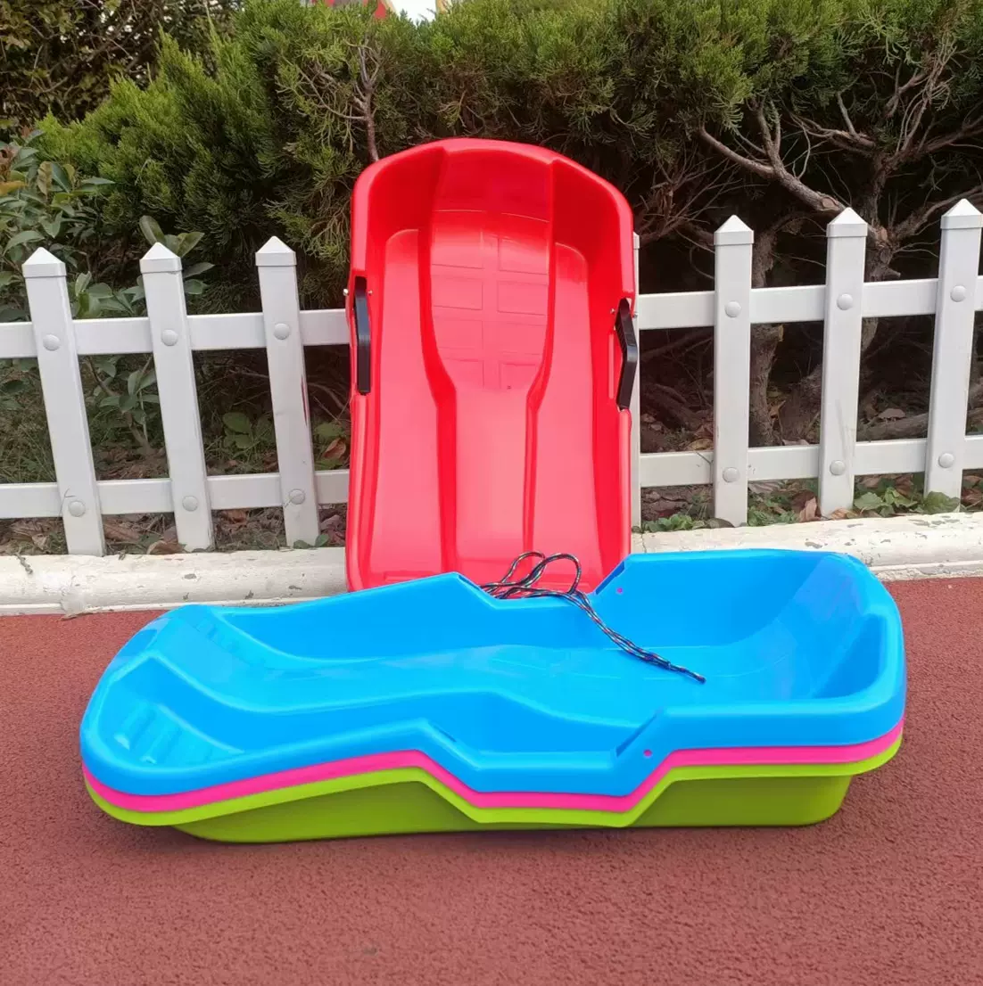 厂家生产滑雪板儿童加厚滑板雪橇车爬犁成人滑沙滑草单板自由板