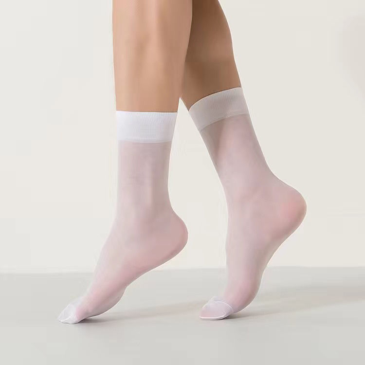 Red Pepper Summer Thin Medium Tube Socks Velvet Male Socks 2481