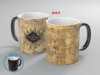 Harry Potter Harry Potter Castle Map Coffee Color Malker Cup thermal Sensitive Win Tao