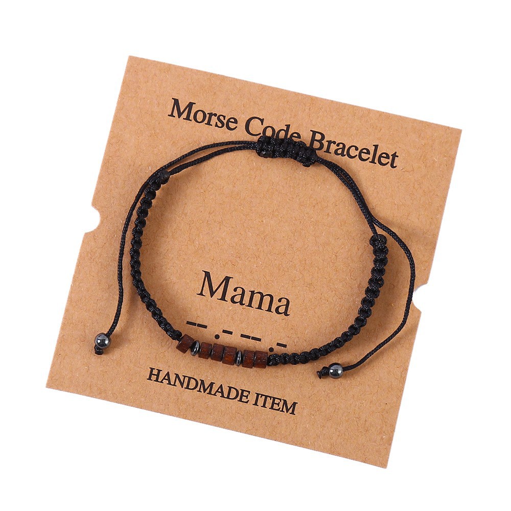 15g Weight Iron Stone Pendant Material Drawstring Bracelets Classification rope Chain Material 1 Piece Quantity Holiday, Daily Occasion rope, Iron Stone Material Geometric Pattern Unisex Gender Beaded, Braid Design Classic Style Style Classic Style Geometric Rope Iron Stone Wholesale Drawstring Bracelets 31