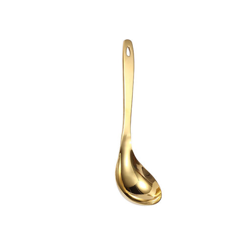 304 stainless steel spoon household large spoon creative long handle spoon hot pot colander restaurant public spoon rice spoon soup spoon