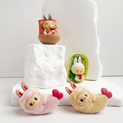 创意新款泡泡玛特怪味便利店改娃萌粒LBB可爱挂件礼物DIY小摆件
