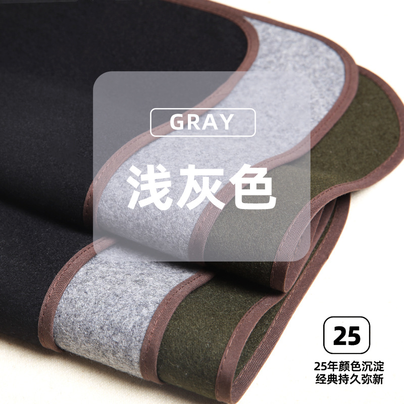 Borde de café gris claro