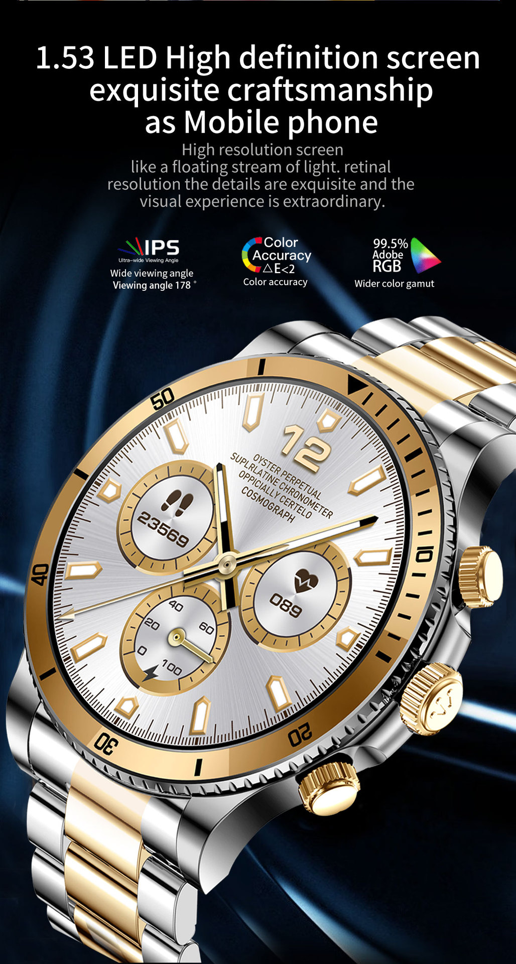 L67pro Smartwatch, Herzfrequenz und Blutdruck Bluetooth_voghion.com