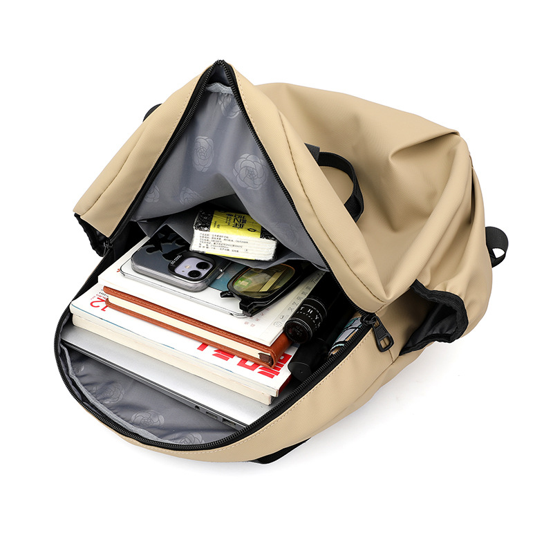 Design sense: niche sports backpack men, large capacity for couples, personalized western-style handbag, student class_voghion.com