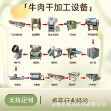酱牛肉卤味牛肉脯牛肉干巴全套加工机器牛肉干机器流水线烘干机
