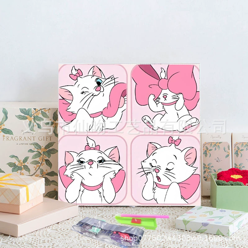 Алмазная мозаика 20×20 см, детская анимационная панно, полная выкладка, новый стиль, ручная работа DIY, декор для гостиной