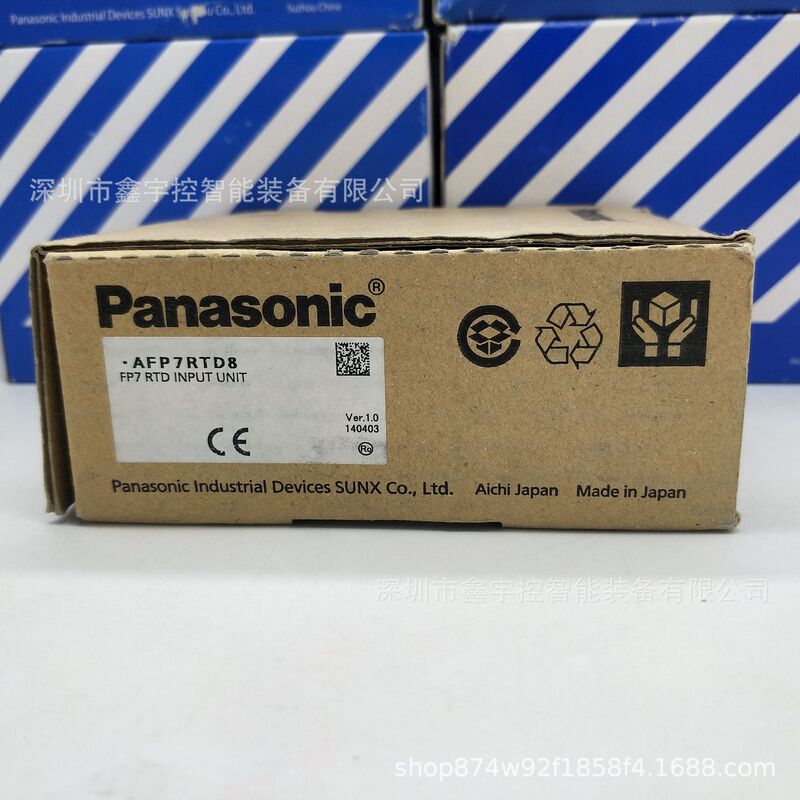 Panasonic PLC programmable controller AFP7 series control unit AFP7RTD8 original
