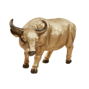 6 Color cow savings piggy bank resin crafts ornaments