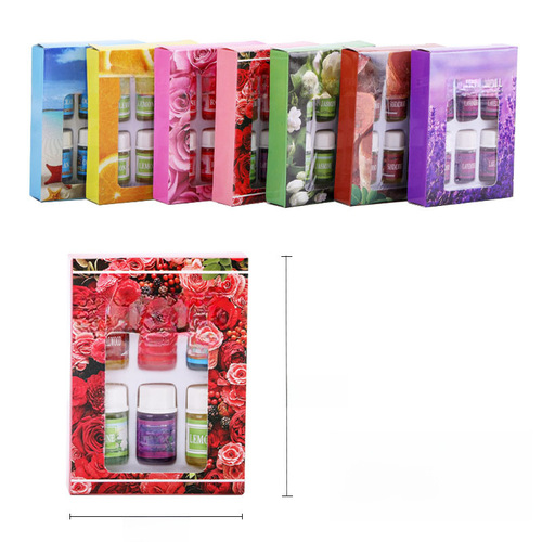 Manufacturer's Sales Sheet - Fragrance 6-Pack, 3ml Water-Soluble Aromatic Plant Essential Oil