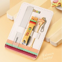 金达日美指甲剪套装指甲刀便携指甲钳女生可爱剪甲刀掏挖耳勺家用