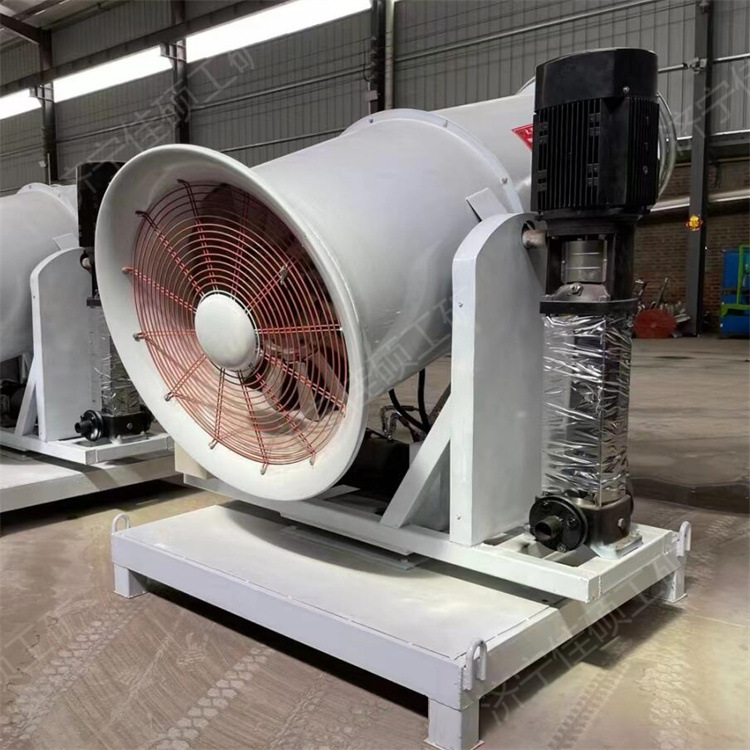 煤场降尘雾炮机 30米全自动防爆喷雾机 自动加水