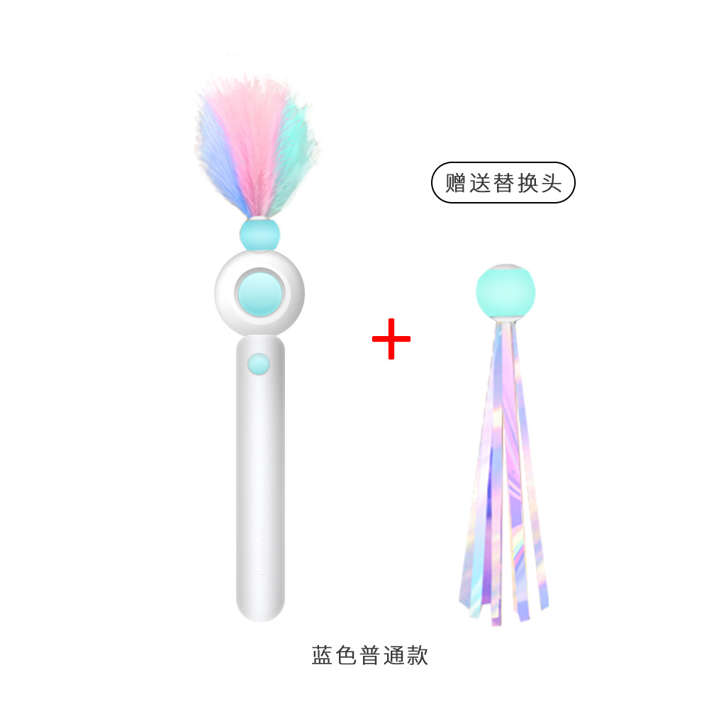 Pet gravedad inteligente corriendo coche de control remoto eléctrico gato de juguete auto-Hola pluma divertido gato palo ratón gato de juguete