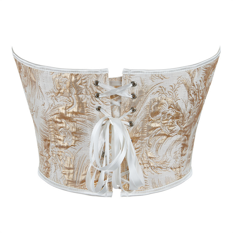 Nueva impresión dorada sin correa de hombro para mujeres sujetador de pecho sexy chaqueta de plástico Aliexpress suministro de comercio electrónico transfronterizo