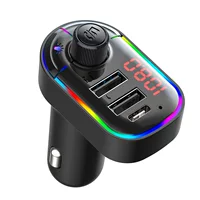 Автомобильный mp3-плеер 12V/24V универсальный type-c мобильный телефон зарядка C12 Bluetooth громкой fm передатчик
