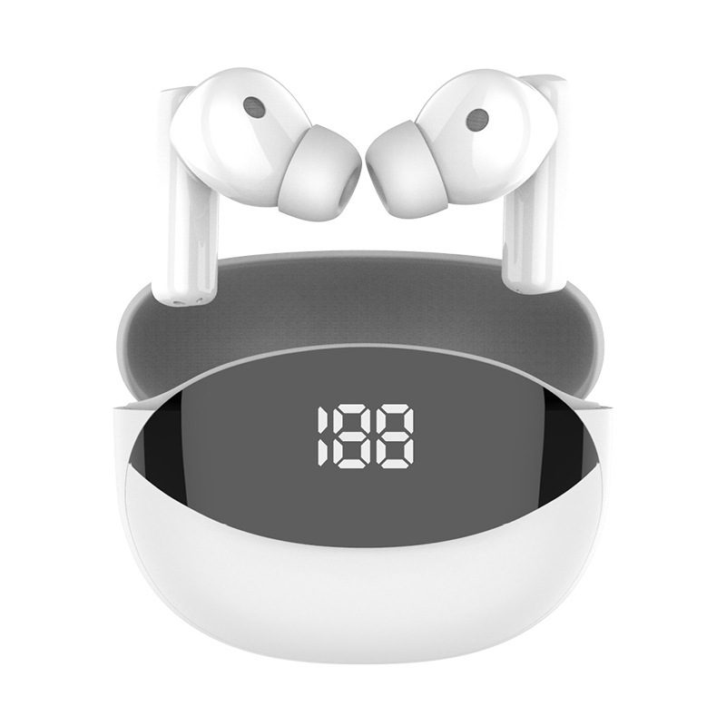 A6s bluetoothイヤホン両耳ミニスポーツデジタルディスプレイワイヤレスイヤホンtws 5.1|undefined