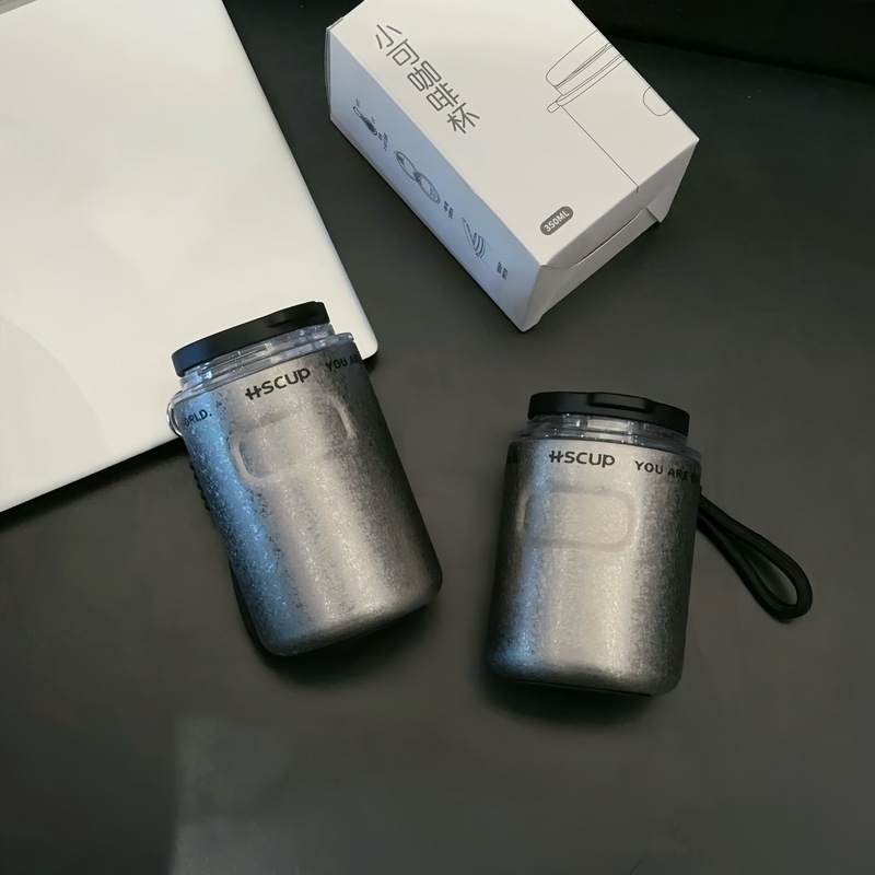 浩顺不锈钢咖啡杯外出携带女士个人专用高档精致保温杯轻奢杯子|undefined