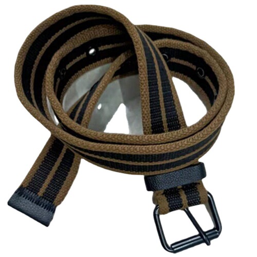 Men's outdoor sports pin buckle canvas belt student belt versatile military training belt braided casual floor stall