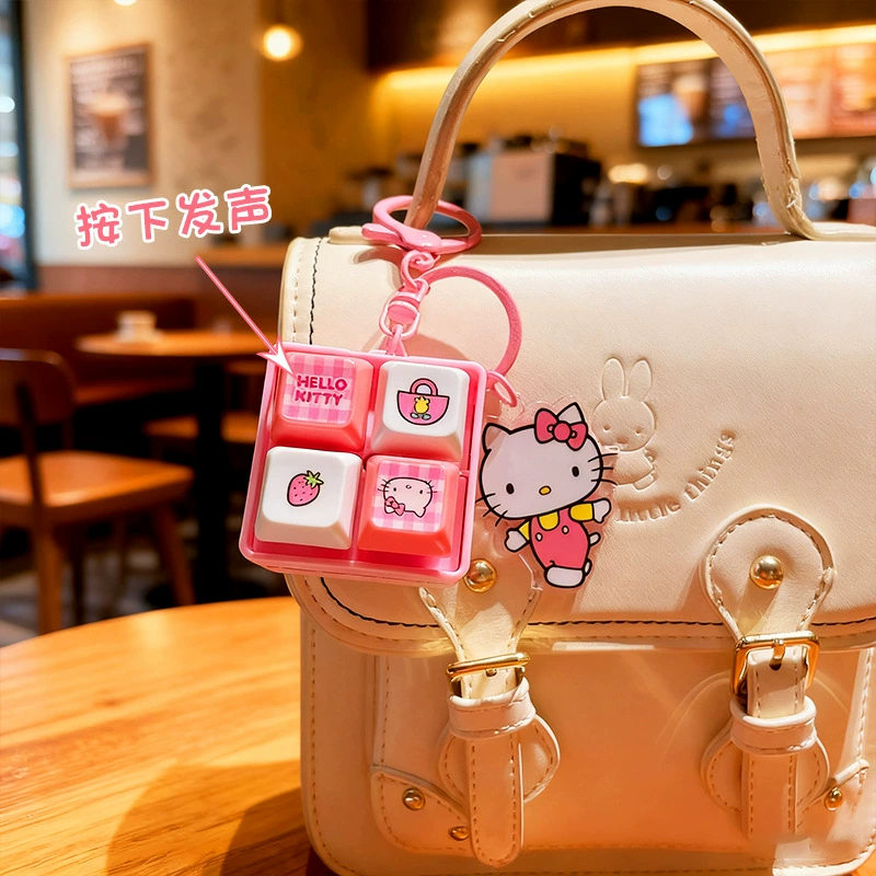 Sanrio, Hello Kitty, подлинный брелок, рюкзак, украшение сумки, для любимого, подарок на день рождения