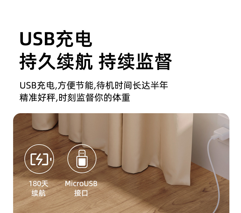 Weishang LOGO weight scale household digital scale human body fat scale small girls dormitory weighing scale electric high precision