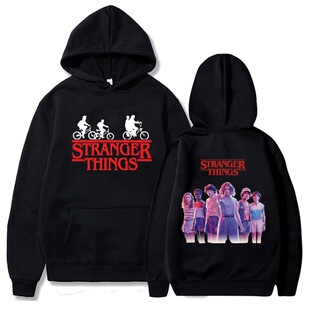 Stranger Things4 �������Z �ﶬ�ӽq�l�����^�Bñ��hoodie�羳