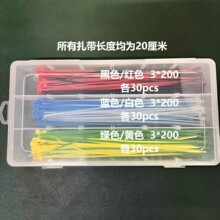 180pcs��ɫ��ɫ�Sɫ�{ɫ�Gɫ�tɫ��������M3*200�����������ߴ�ȫ