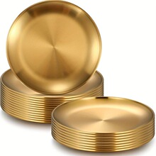 L 52042 Stains Steel Round Tray �����Բ������ ŷ�������