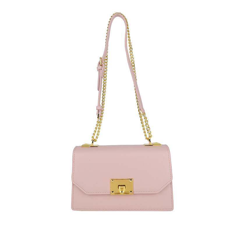 Bolsos para mujer 2025 nueva moda transfronteriza exquisita cadena de un solo hombro bolso cuadrado pequeño de lujo ligero de alta gama