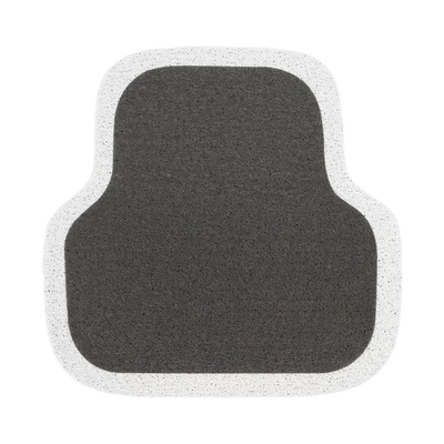 ring white edge car non-slip | Universal Foot Pad