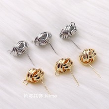 14K����ɫë��Ȧ���򎧵�����ֹ�diy���������h���h�����